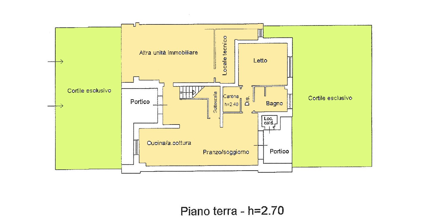 VILLA ABBINATA in zona Coviolo a Reggio Emilia