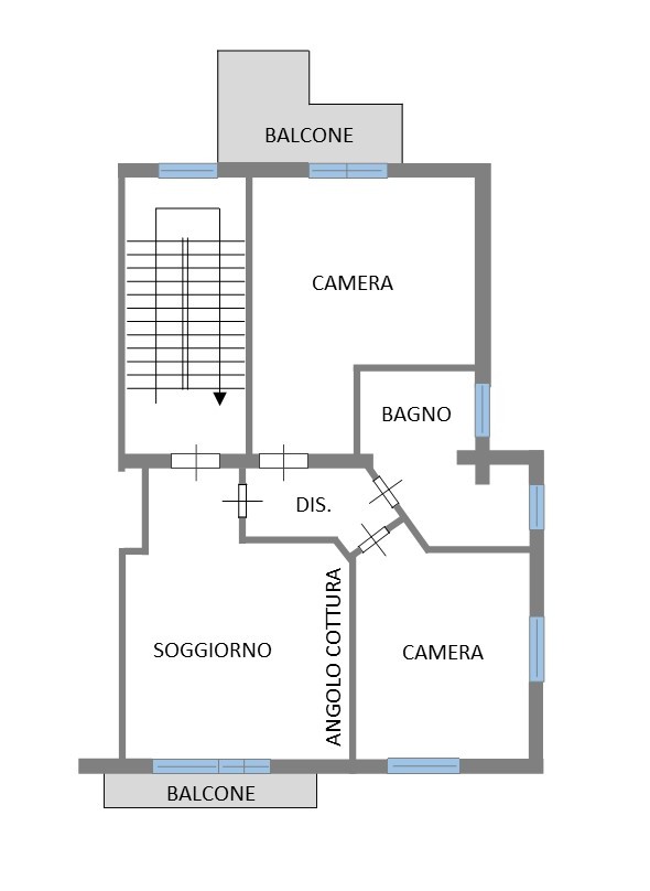 APPARTAMENTO 2 CAMERE in zona Montecavolo a Quattro Castella